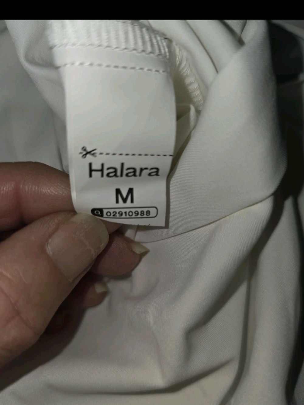 HALARA White Long-Sleeve Button-Up Dress Shirt - Picture 5 of 5